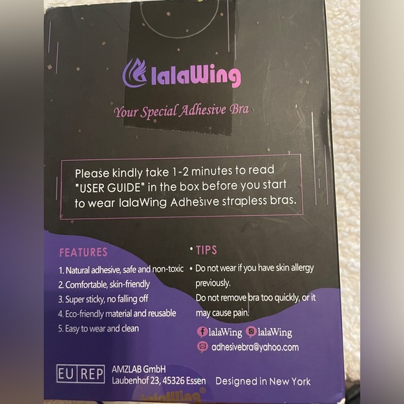 Adhesive Bra - Picture 2 of 3